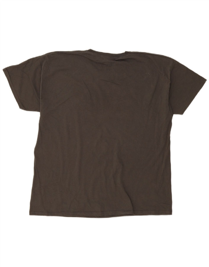 AC/DC Ανδρικό γραφικό T-Shirt Top Large Grey Cotton Band