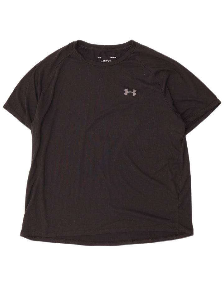 Under Armour Ανδρικό T-Shirt Top Large Μαύρο