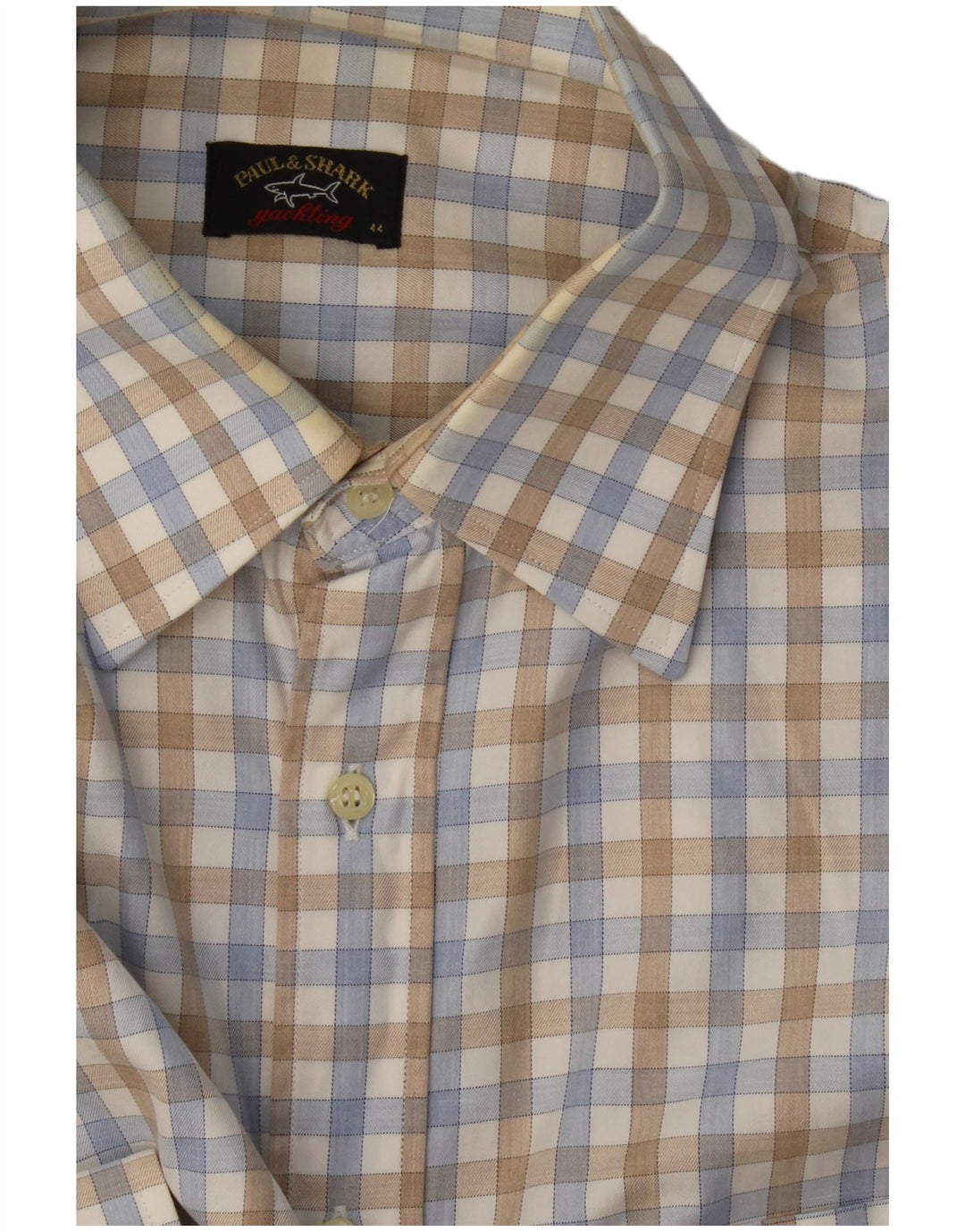 Ανδρικό πουκάμισο Paul & Shark 44 XL Πολύχρωμο Gingham