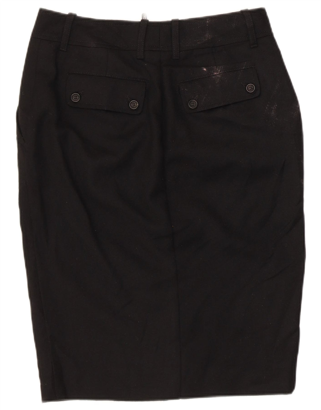 Belstaff Γυναικεία Γραφική Pencil Φούστα IT 44 Medium W30 Μαύρη Μάλλινη