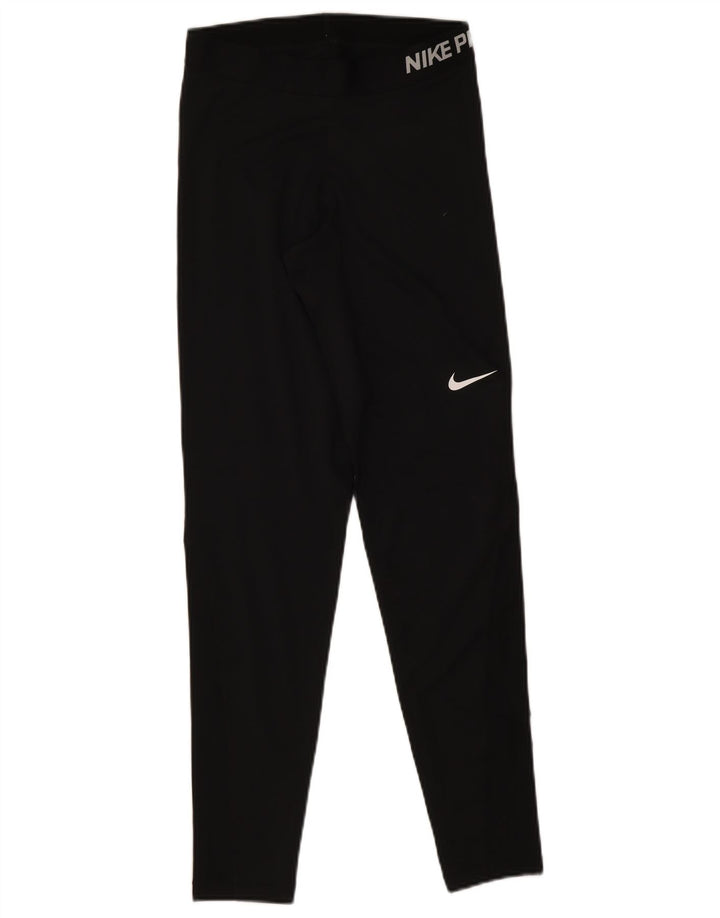 Γυναικεία κολάν Nike Dri Fit Graphic UK 12 Medium Black Polyester