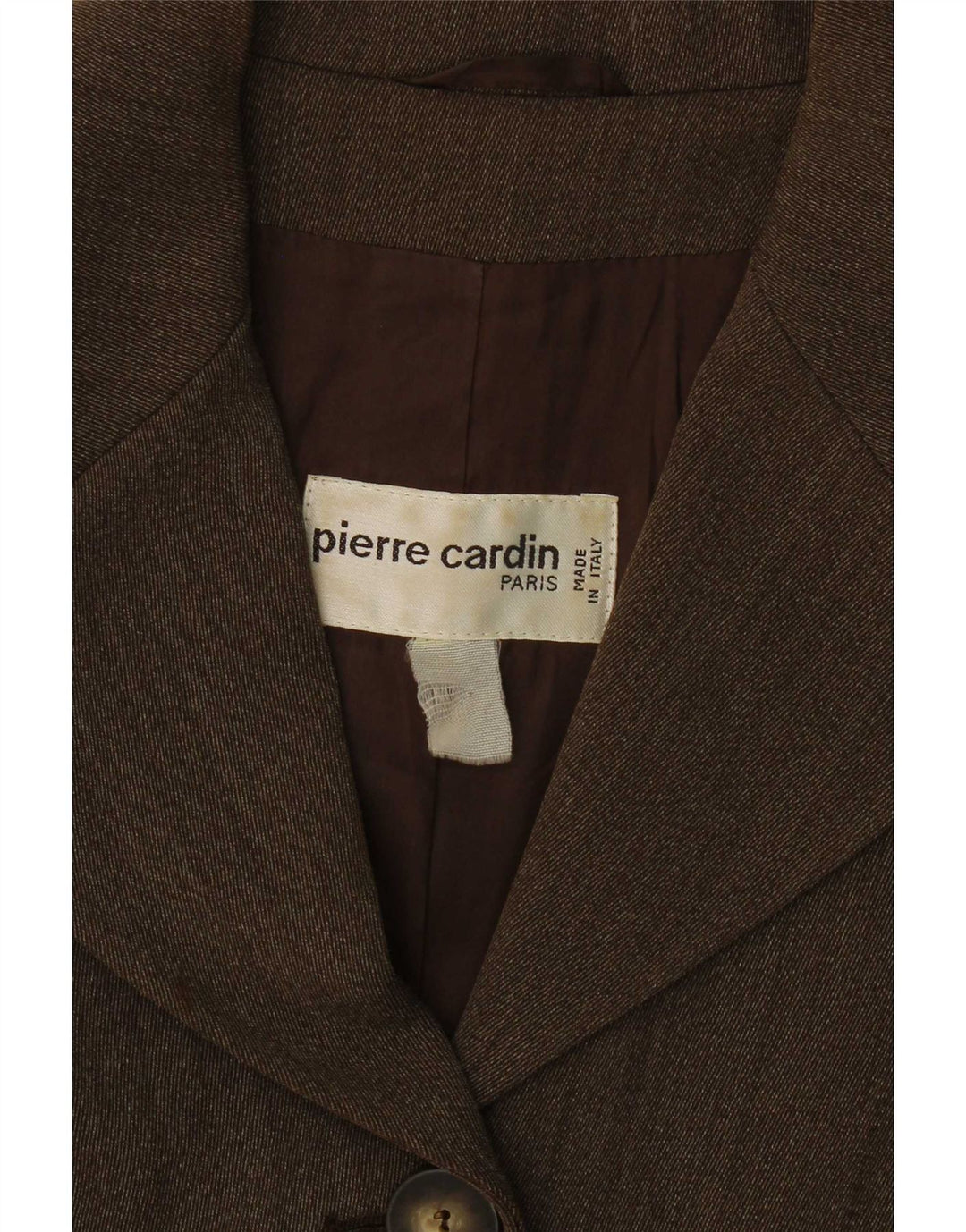 Pierre Cardin Γυναικείο σακάκι blazer 4 κουμπιών UK 14 Μεσαίο καφέ