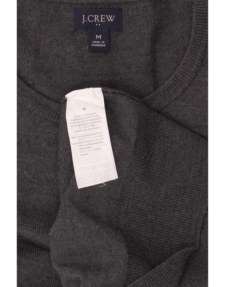 Ανδρικό πουλόβερ J. Crew Crew Neck Jumper Medium Grey Acrylic