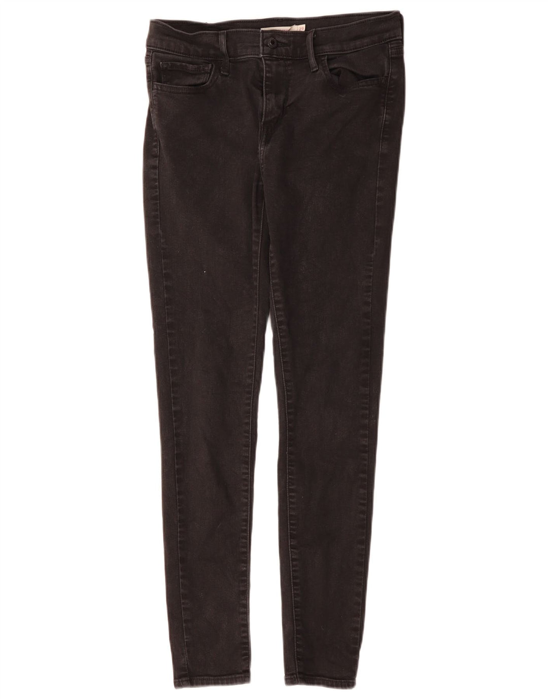 LEVI'S Γυναικείο 710 Super Skinny Jeans W29 L28 Μαύρο βαμβακερό