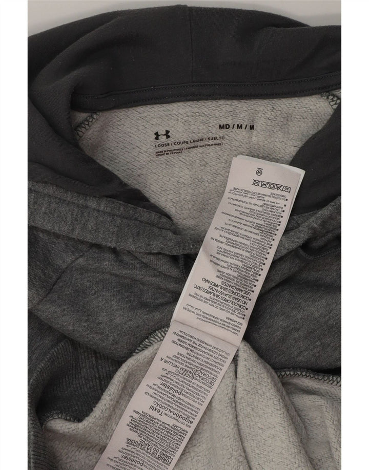 Under Armour Ανδρικό Hoodie Jumper Μεσαίο γκρι βαμβακερό