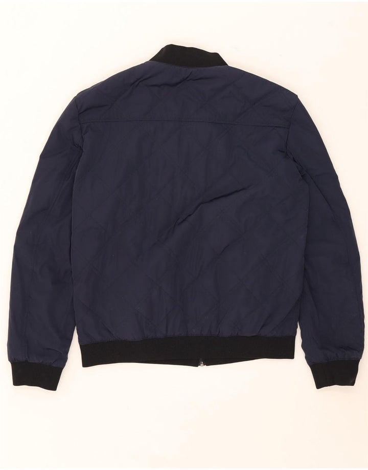 Ανδρικό αναστρέψιμο μπουφάν Hugo Boss UK 36 Small Black Polyamide