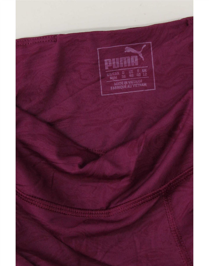 Γυναικείο κολάν Puma UK 12 Medium Purple Colourblock
