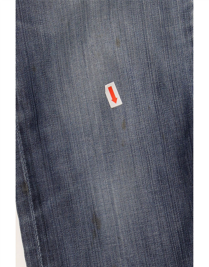 Lee Womens Rice Bootcut Jeans W28 L27 Μπλε βαμβακερό