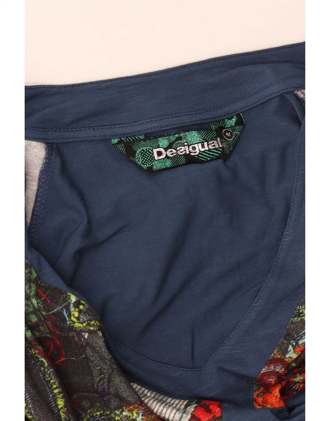 Desigual Γυναικείο Γραφικό Φόρεμα με θήκη UK 12 Medium πολύχρωμο γεωμετρικό