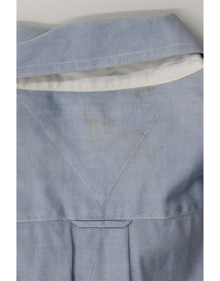 Ανδρικό πουκάμισο Tommy Hilfiger Size 16 Large Blue Cotton