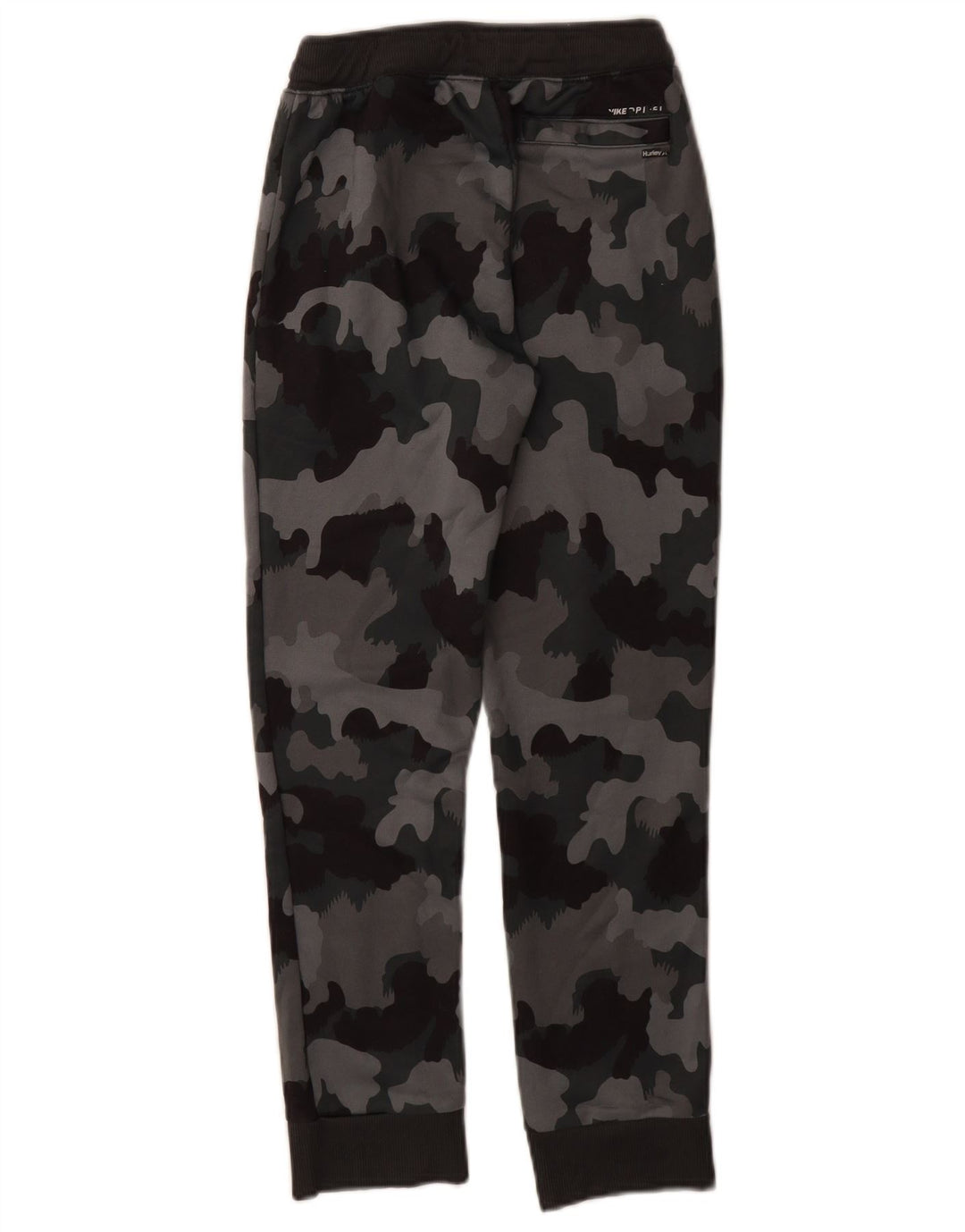 Hurley Boys Tracksuit Trousers Joggers 10-11 Years Medium Grey Camouflage