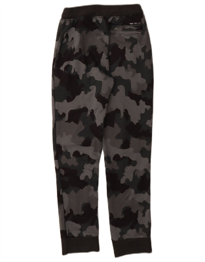 Hurley Boys Tracksuit Trousers Joggers 10-11 Years Medium Grey Camouflage