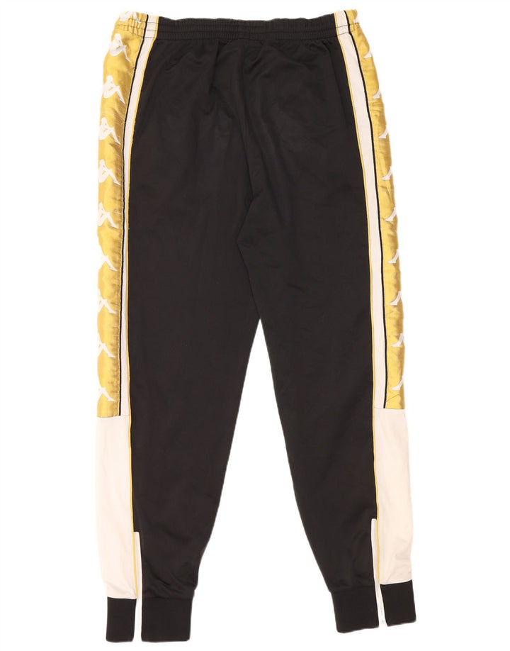 Ανδρική φόρμα γραφικής KAPPA Παντελόνι Joggers Large Black Colourblock