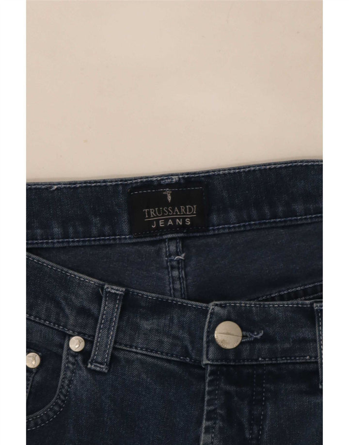 Trussardi Ανδρικό Slim Jeans W28 L28 Navy Blue