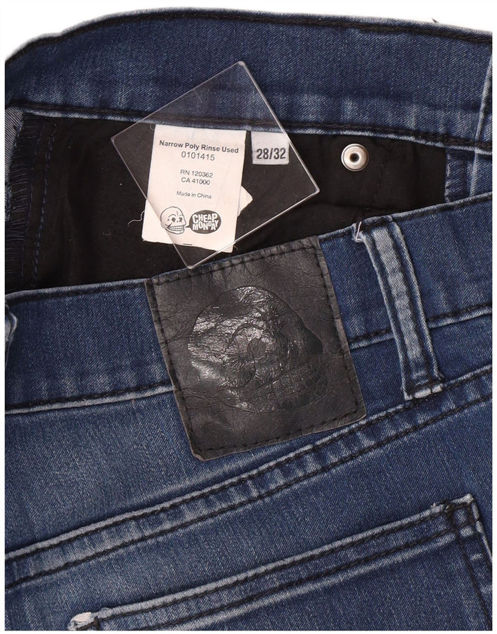 CHEAP MONDAY Γυναικείο Skinny Jeans W28 L32 Μπλε βαμβακερό