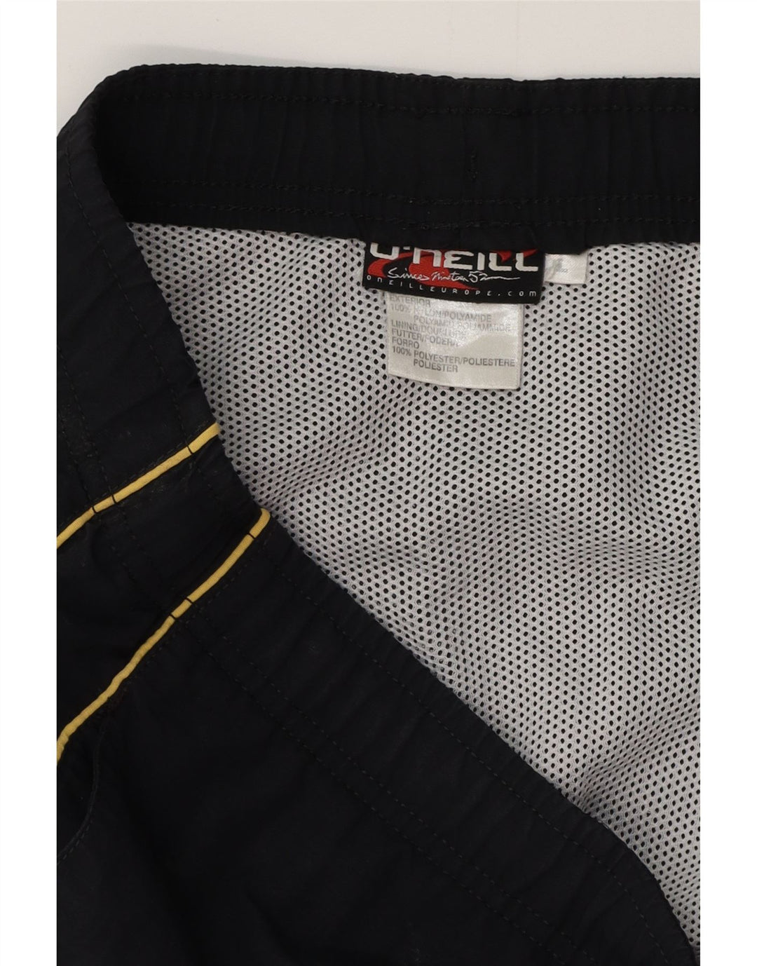 Ανδρικό γραφικό σορτς κολύμβησης O'Neill μεγάλο μαύρο πολυεστέρα