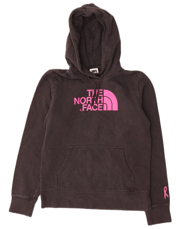 THE NORTH FACE Γυναικείο υπερμεγέθη γραφικό κουκούλα UK 10 Small Black