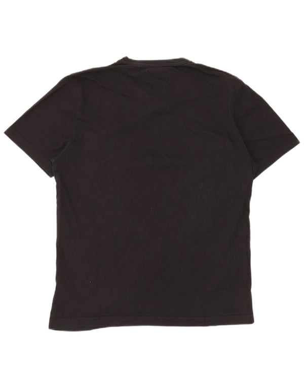 Ανδρικό T-Shirt PENGUIN Top μεγάλο μαύρο βαμβακερό