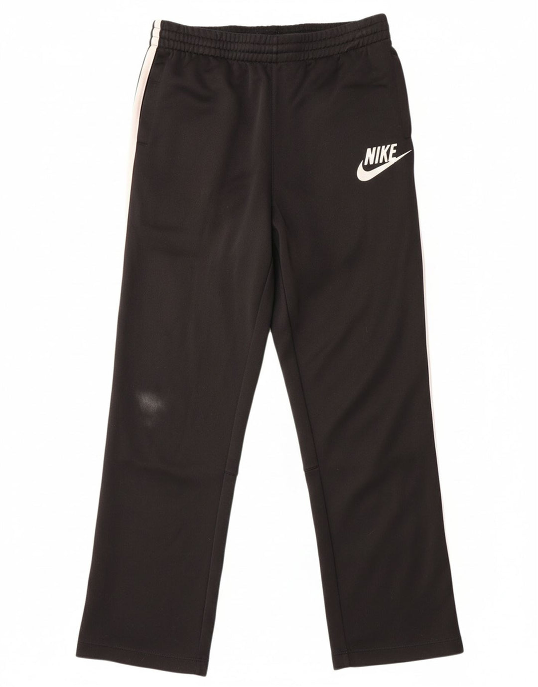 NIKE Mens Tracksuit Trousers Small  Black Polyester