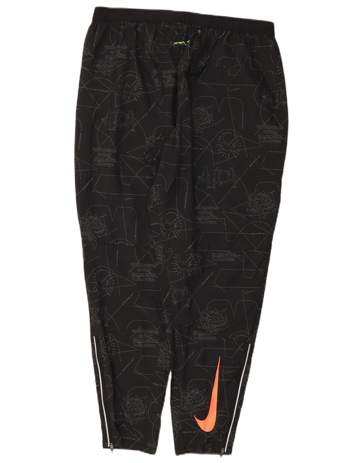 Γυναικεία φόρμα Nike Dri Fit Abstract Pattern UK 18 XL Μαύρο