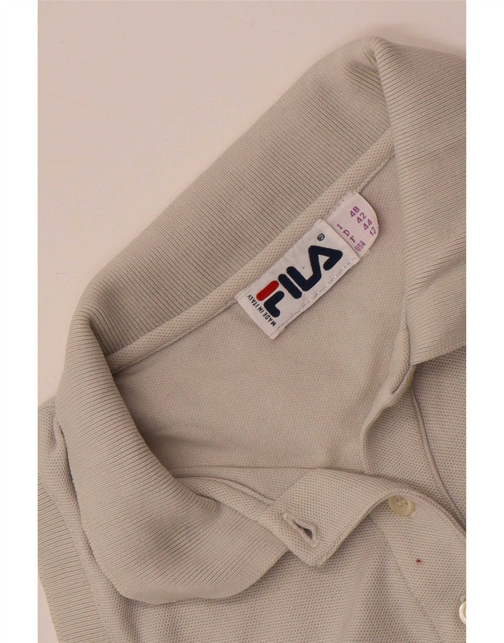 Fila Γυναικείο Αμάνικο Πόλο Μπλουζάκι US 12 Large Grey