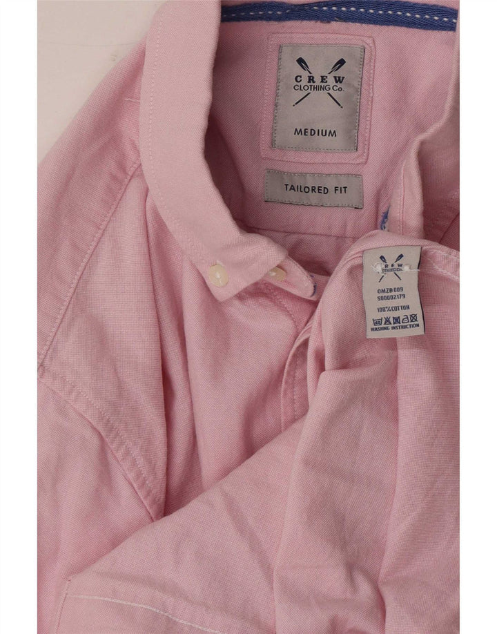 Ανδρικό πουκάμισο Crew Clothing Tailored Fit, μεσαίο ροζ βαμβακερό