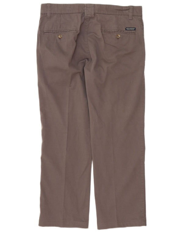 NAVIGARE Ανδρικό ίσιο παντελόνι Chino IT 48 Medium W34 L26 Γκρι βαμβακερό