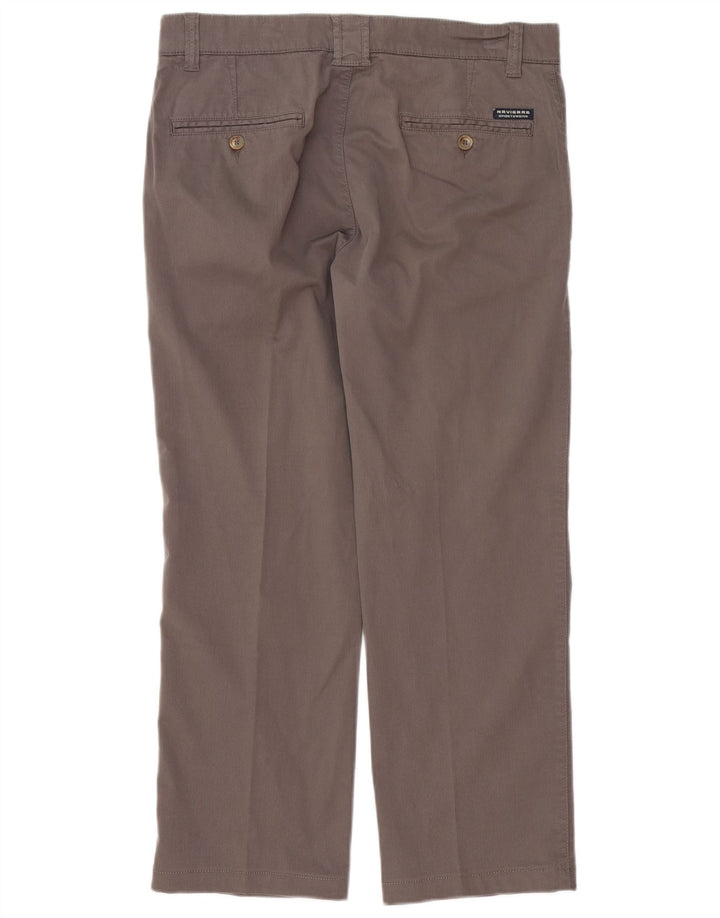 NAVIGARE Ανδρικό ίσιο παντελόνι Chino IT 48 Medium W34 L26 Γκρι βαμβακερό