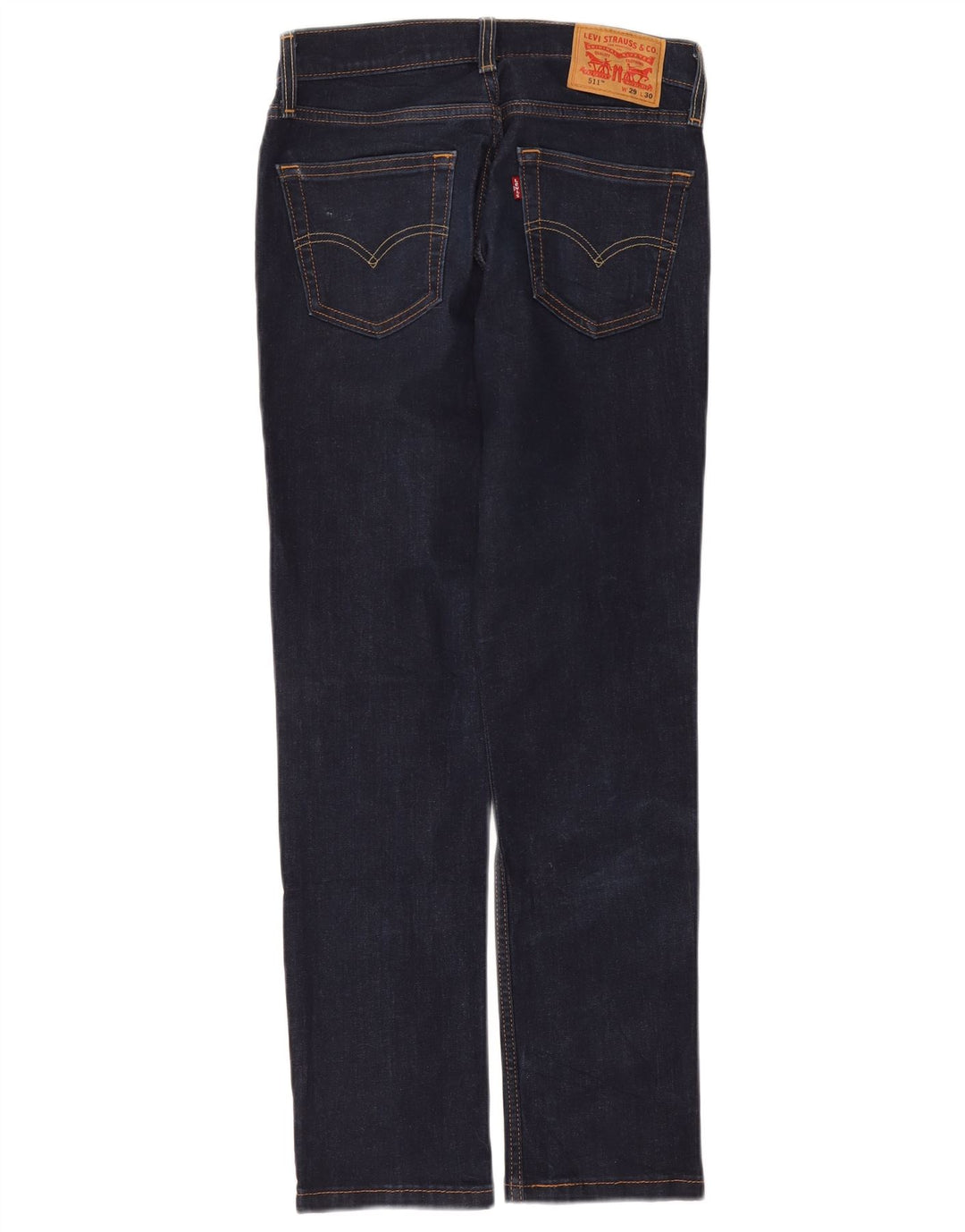 LEVI'S Γυναικείο 511 Slim Jeans W29 L30 Navy Blue Cotton