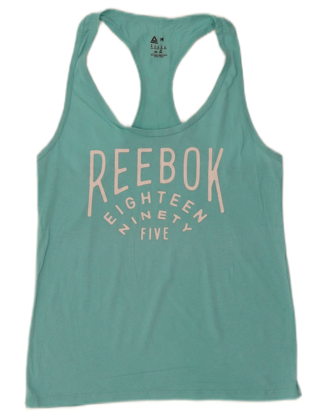 Reebok Γυναικείο Γιλέκο Γραφικών Τοπ UK 12/14 Medium Turquoise