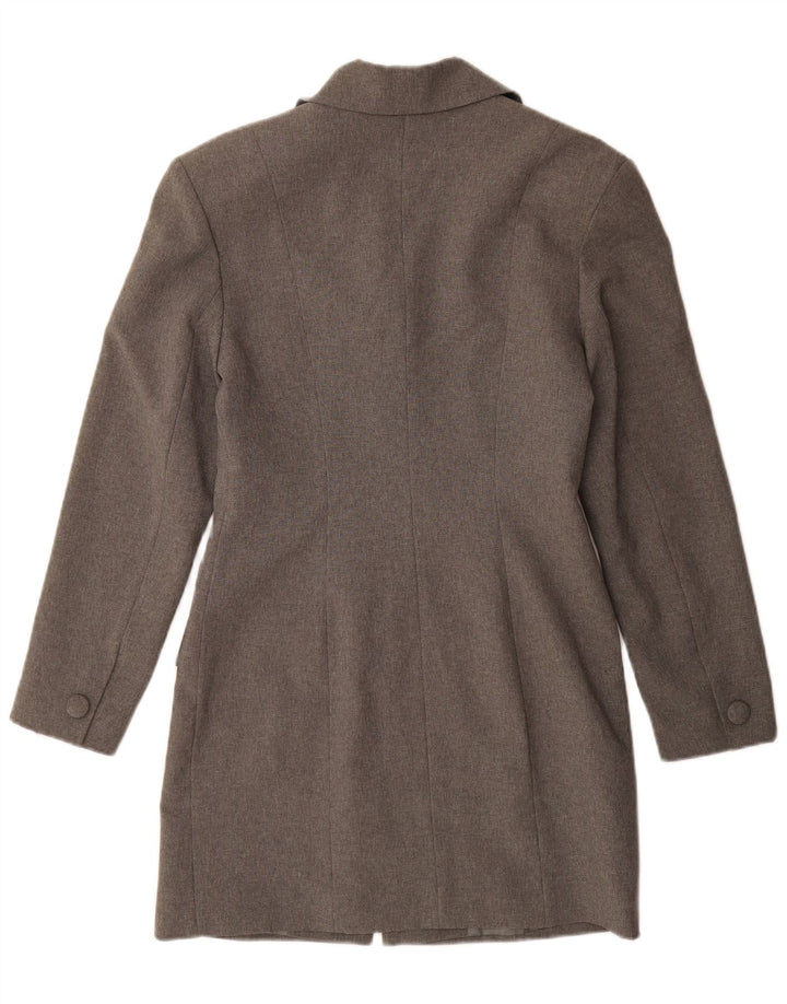 Vintage Γυναικείο Παλτό IT 42 Medium Grey