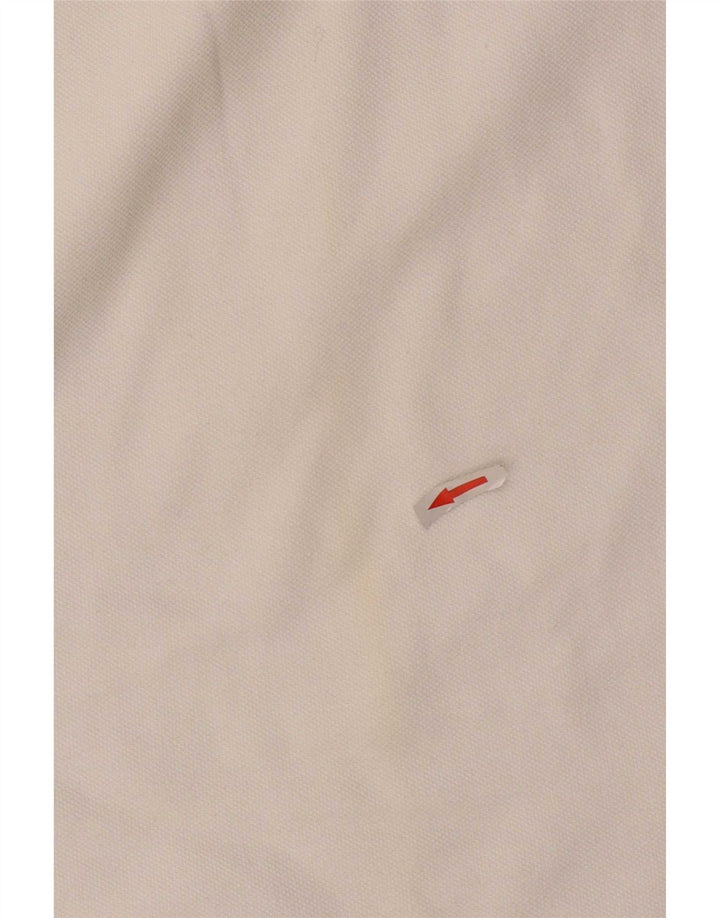 Fred Perry Ανδρικό πουκάμισο Polo XL Λευκό βαμβακερό
