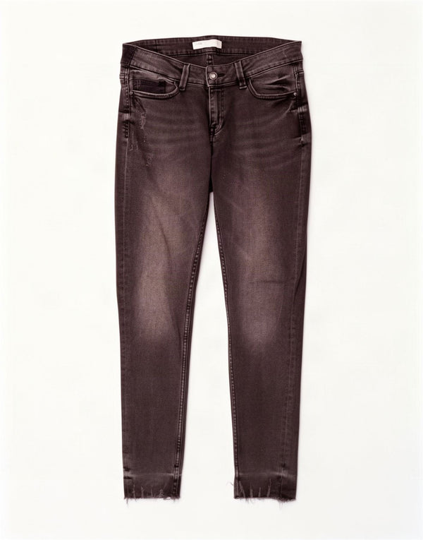 Zara Γυναικείο Skinny Jeans EU 36 XS W26 L26 Γκρι