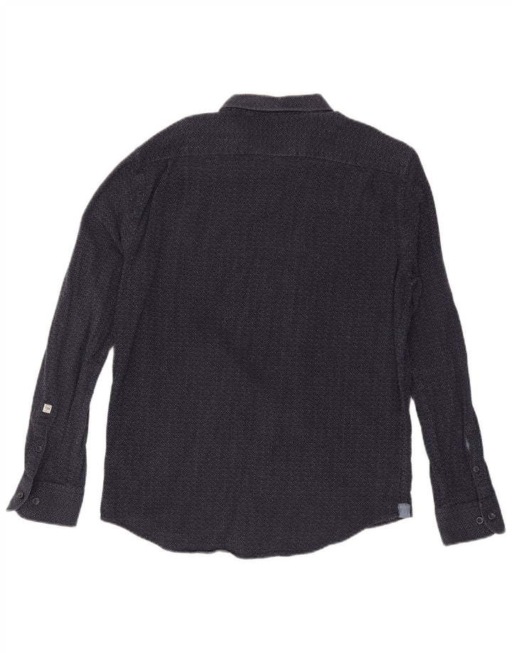 Ανδρικό πουκάμισο PEPE Jeans XL Navy Blue Spotted Cotton