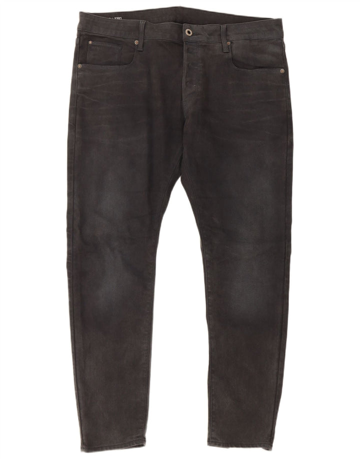 G-Star Ανδρικό 3301 Slim Jeans W40 L32 Γκρι βαμβακερό