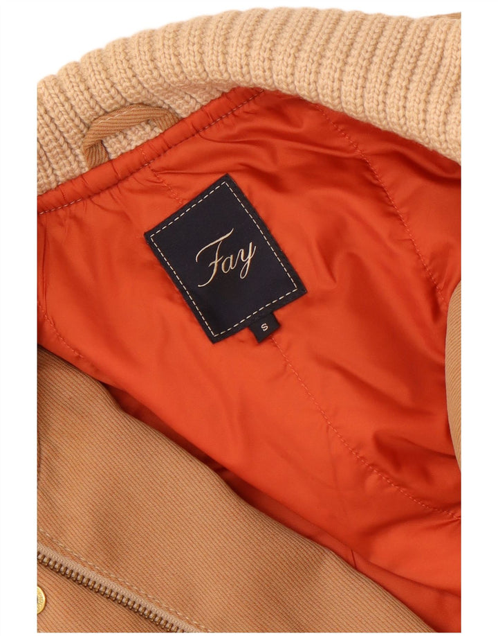 Fay Γυναικείο Bomber Jacket UK 10 Small Beige