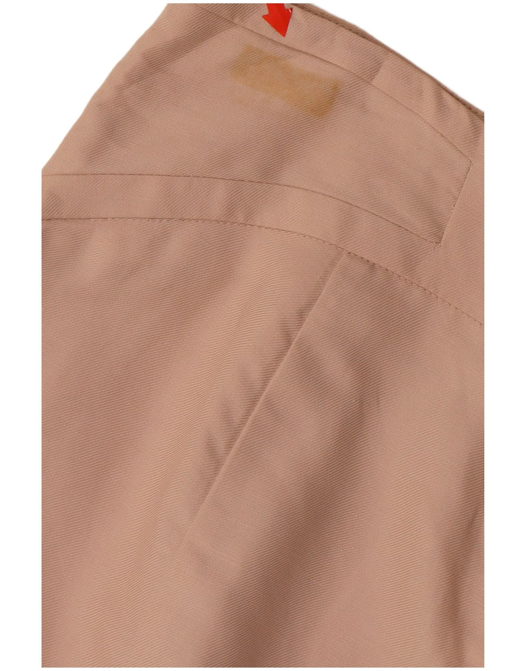 ZARA Γυναικεία Ψηλόμεση Pencil Φούστα XL W32 Beige Rayon