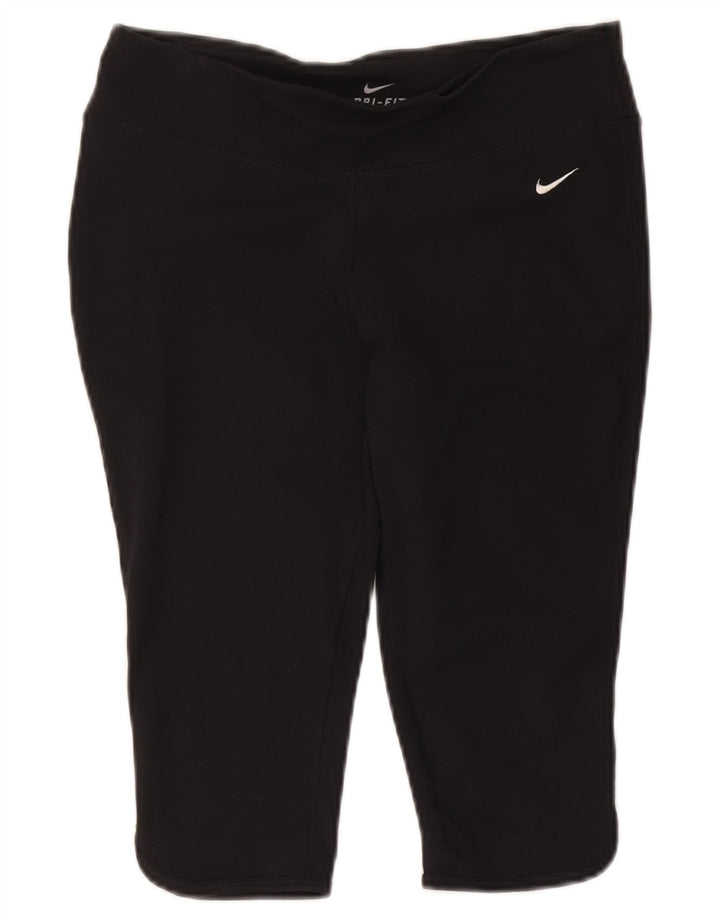 Γυναικεία κολάν Nike Dri Fit Capri UK 12/14 Medium Black