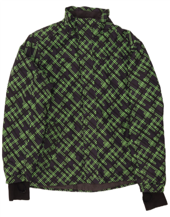 Ανδρικό μπουφάν CRIVIT Windbreaker UK 40 Large Navy Blue Geometric Polyester