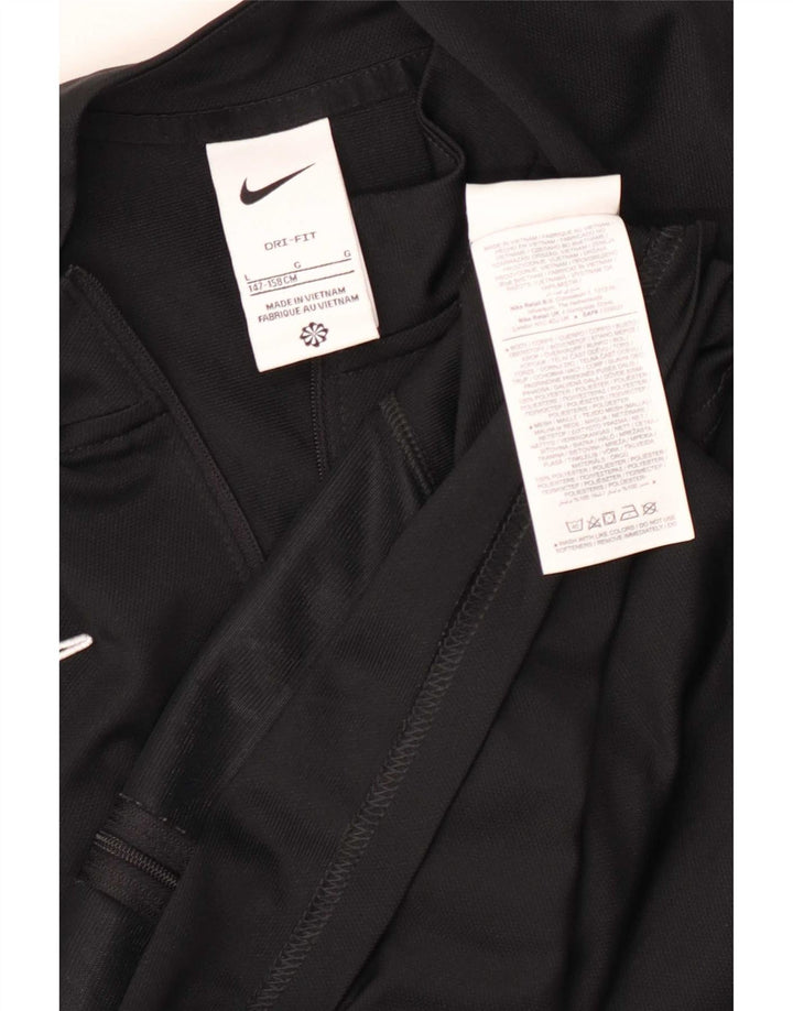 Μπουφάν Nike Boys Dri Fit αθλητική φόρμα 12-13 ετών μεγάλο μαύρο πολυεστέρα