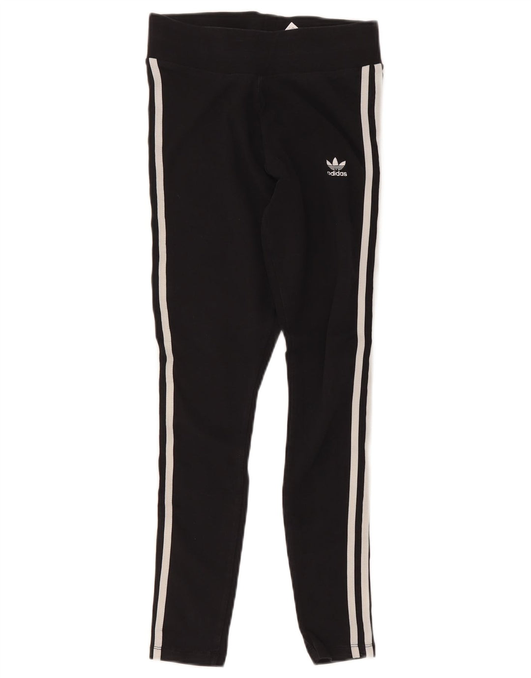 Γυναικείο κολάν Adidas UK 10 Small μαύρο βαμβακερό