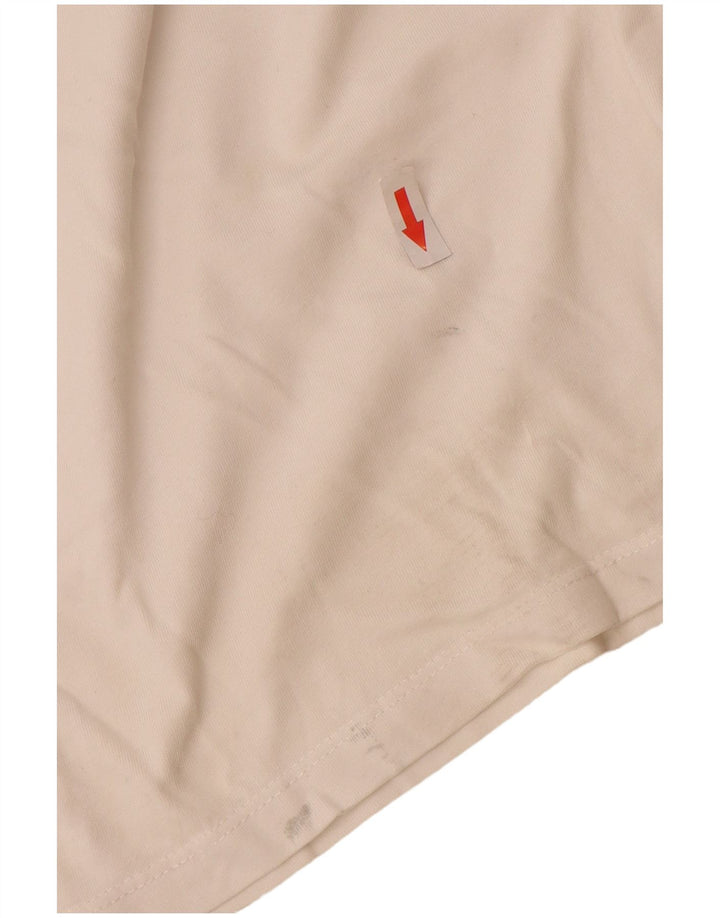 Ανδρικό γραφικό T-Shirt Timberland Top μεγάλο λευκό βαμβακερό