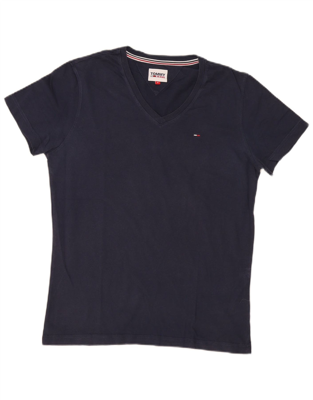 Ανδρικό T-Shirt Tommy Hilfiger Τοπ μεσαίου μπλε βαμβακερό