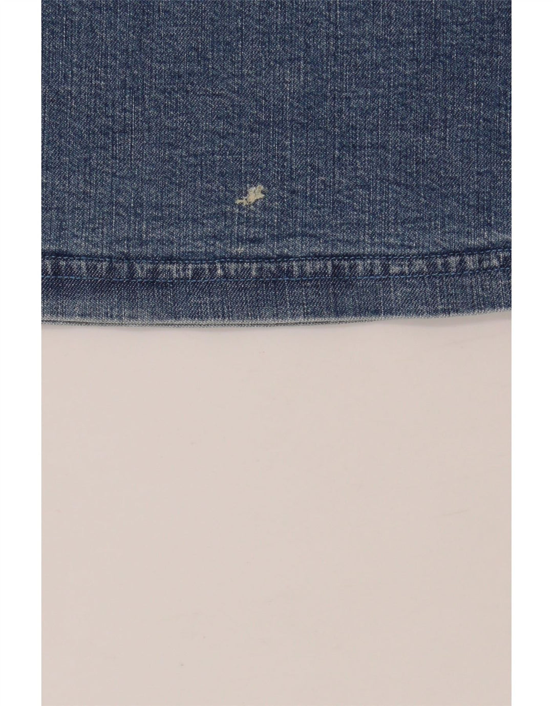 ARMANI Γυναικεία Τζιν Φούστα UK 14 Medium W28 Μπλε Βαμβακερή