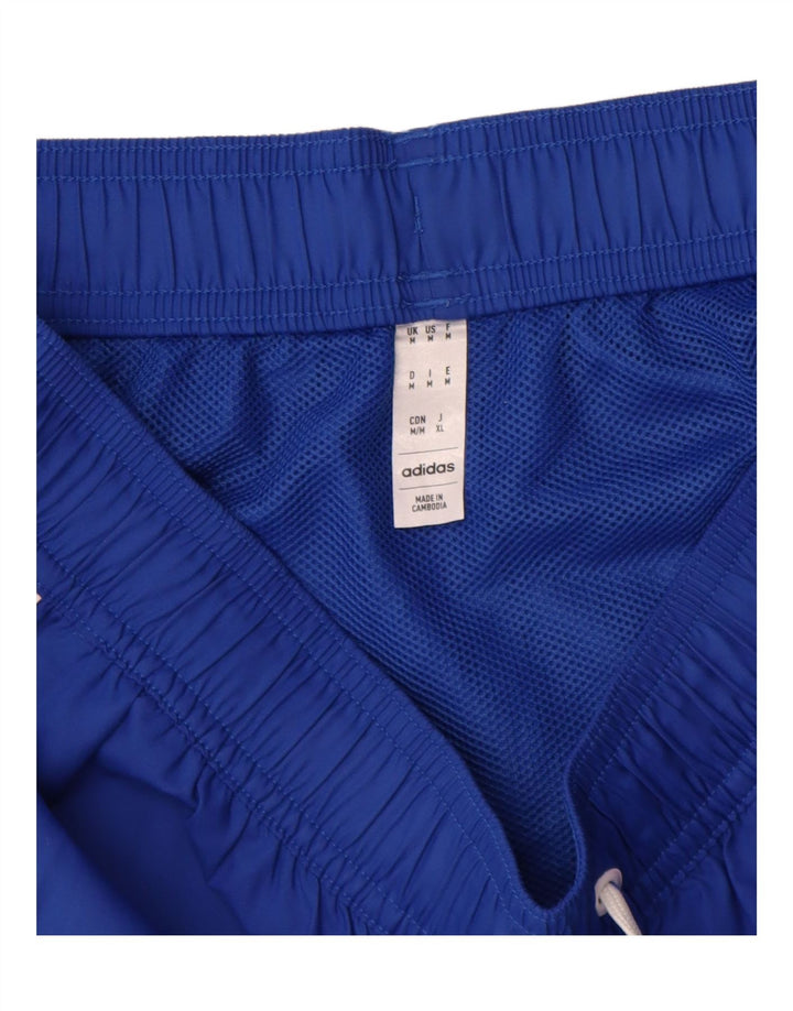 Γυναικείο αθλητικό σορτς Adidas UK 12 Medium Navy Blue Polyester