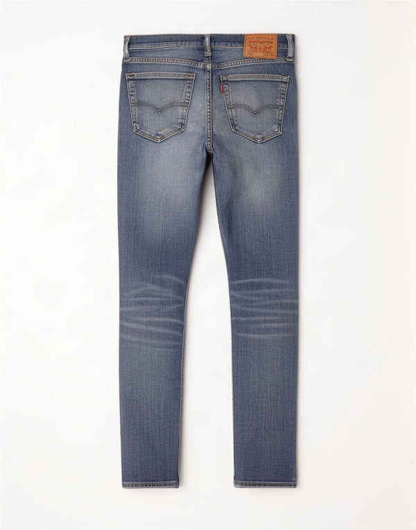 Levi's Mens 519 Hi-Ball Skinny Jeans W32 L32 Μπλε βαμβακερό
