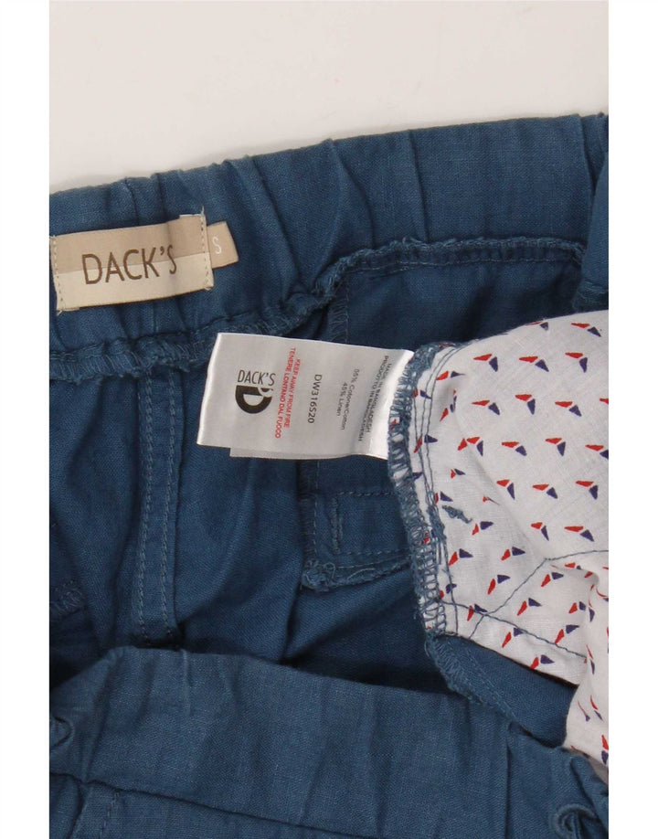 Ανδρικό ίσιο παντελόνι Chino Dack's Small W32 L25 Μπλε βαμβακερό