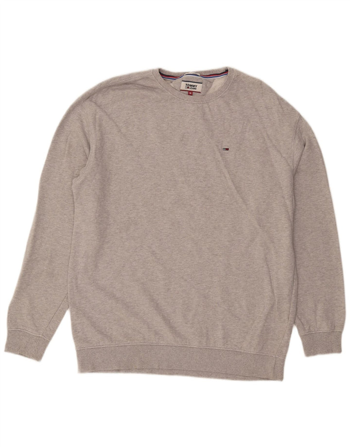 Ανδρικό φούτερ Tommy Hilfiger Relaxed Fit Jumper Μεσαίο γκρι βαμβακερό