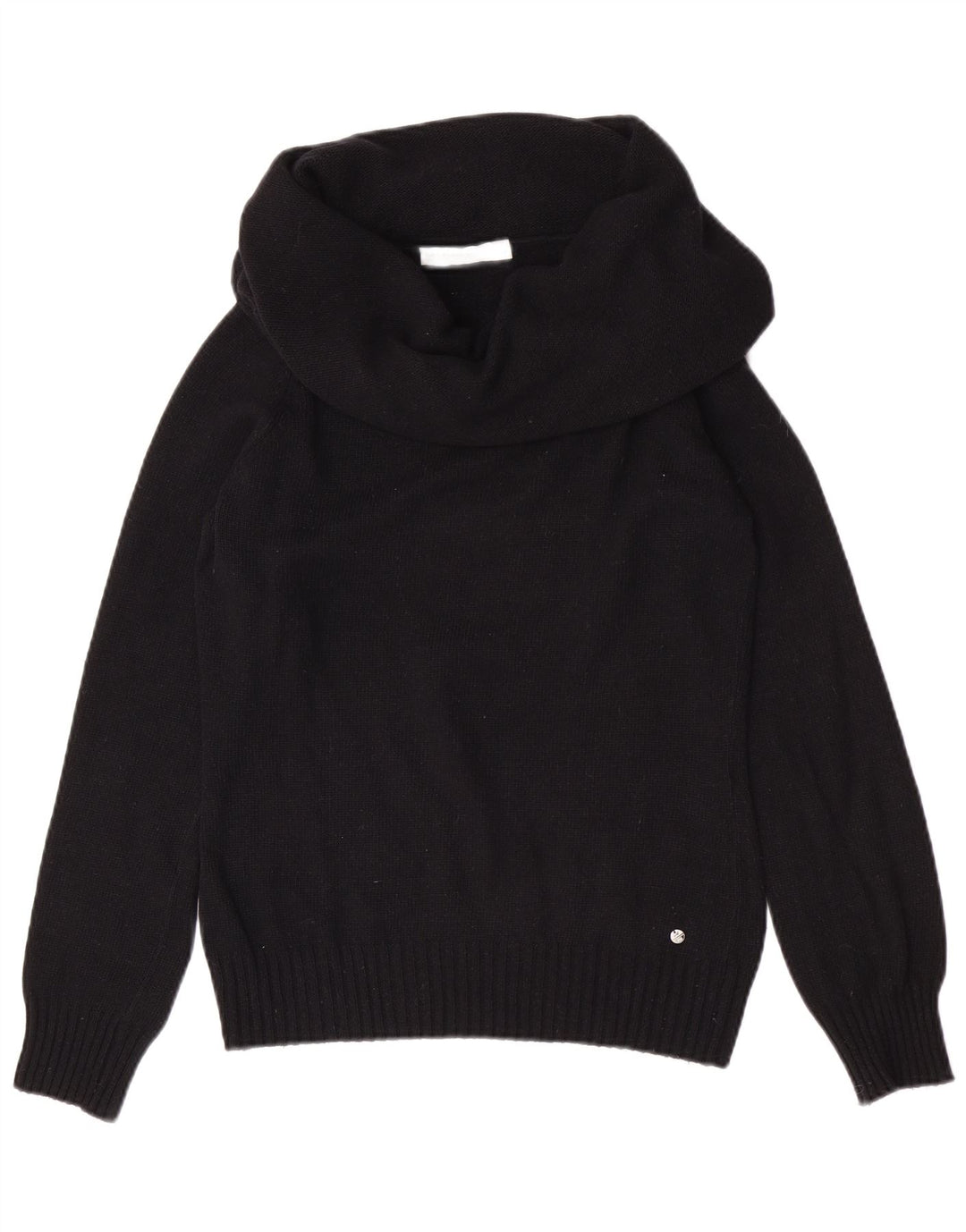 North Sails Γυναικείο πουλόβερ με ρολό λαιμόκοψη UK 8 Small Black Angora