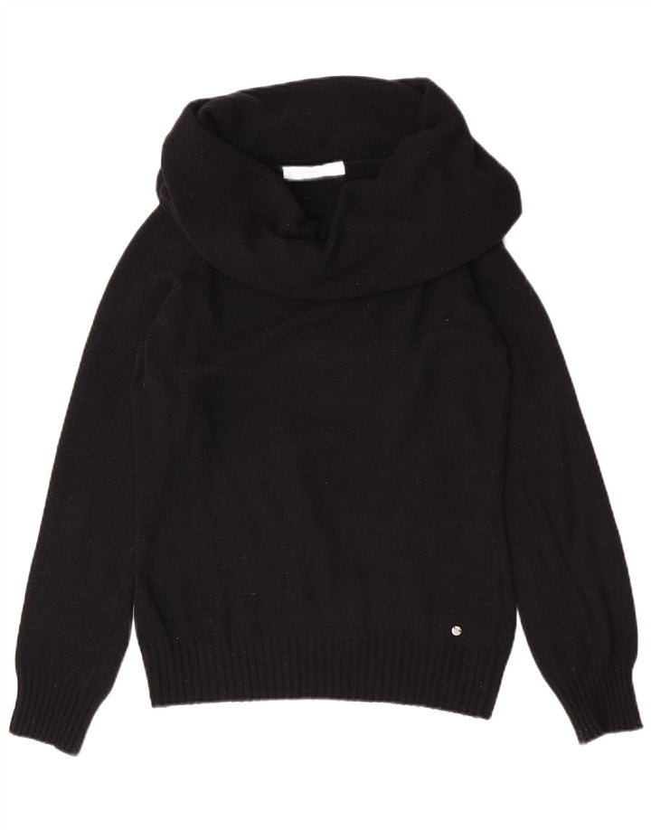 North Sails Γυναικείο πουλόβερ με ρολό λαιμόκοψη UK 8 Small Black Angora